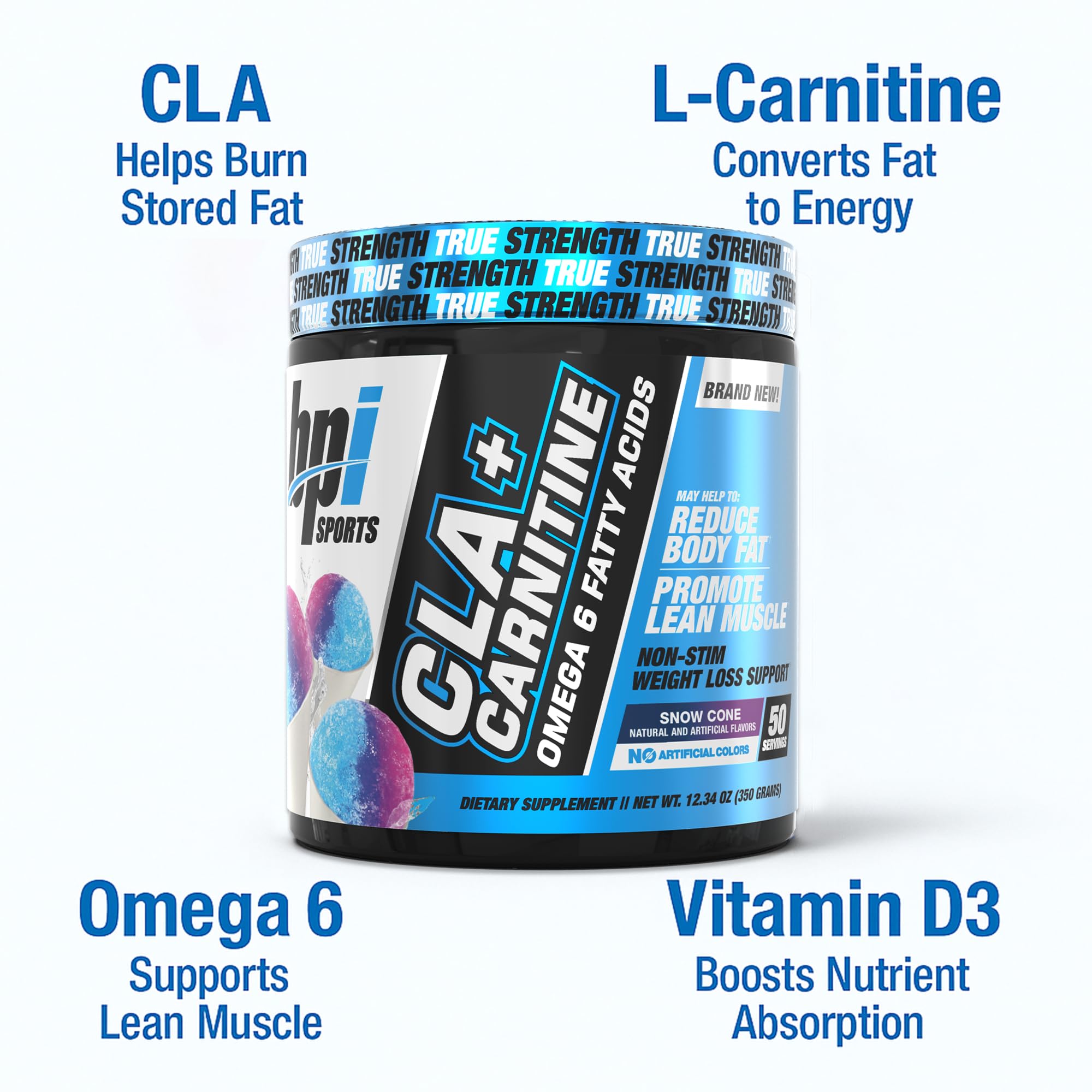 Amazon.com: BPI Sports CLA + Carnitine – Conjugated Linoleic Acid